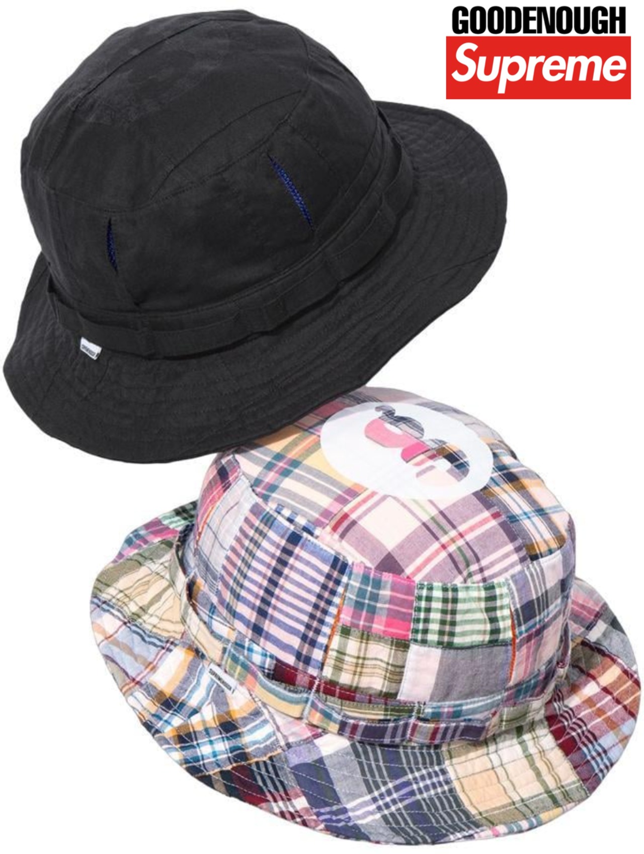 Supreme®/GOODENOUGH Patchwork Madras Crusher(7/10再入荷分