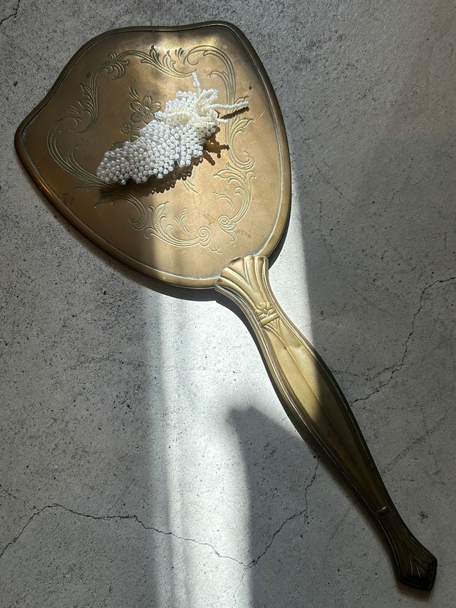 tanakadaisuke feather beads barrette