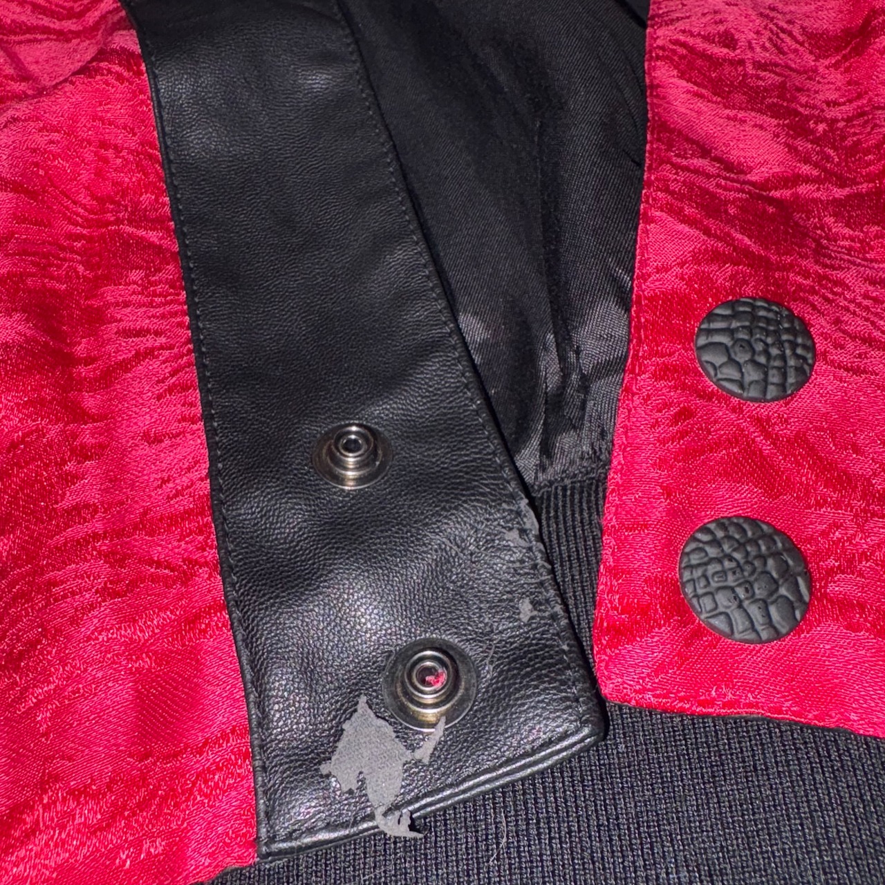 ROBERTO CAVALLI linen × silk jacquard blouson