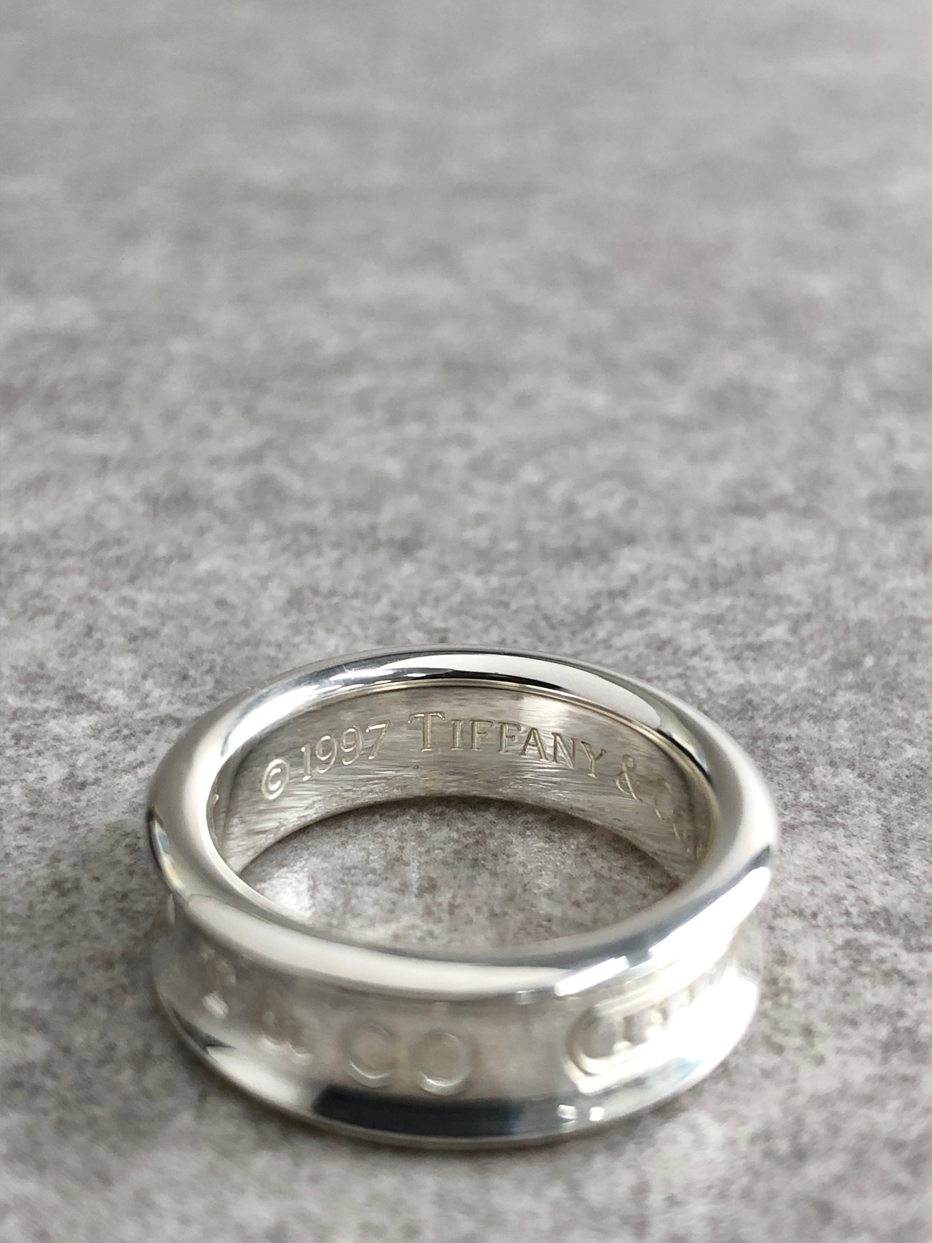 Tiffany & Co. ティファニー 指輪 14号 シルバー ナロー 925 リング