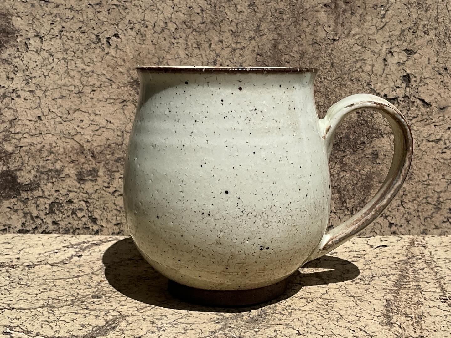 香りのマグカップ 白泥