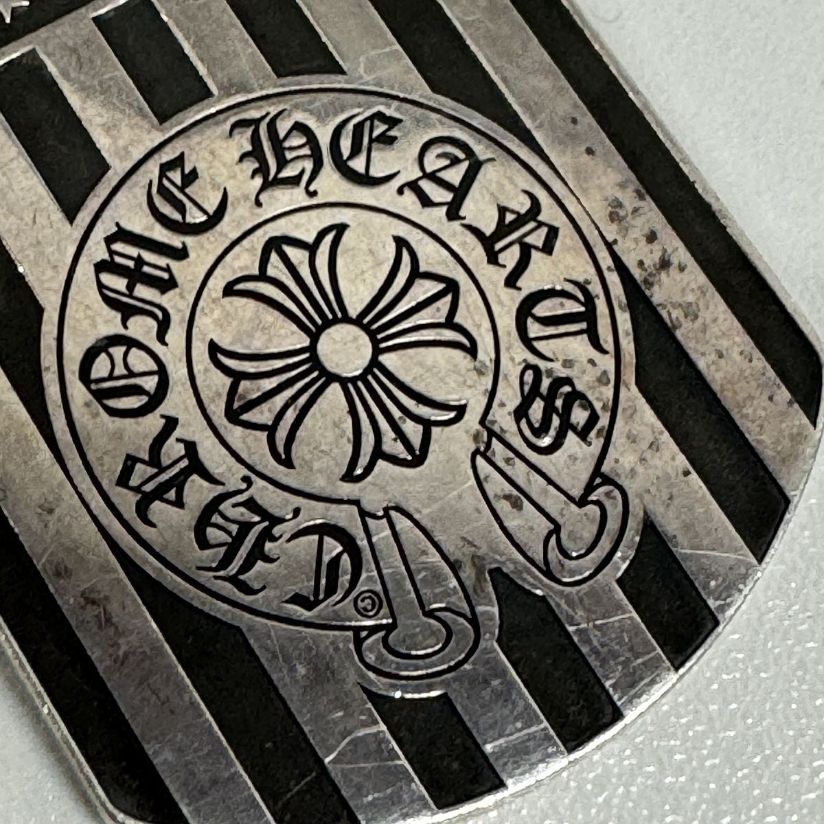 CHROME HEARTS クロムハーツ HAIRBAND クロスボールボタンヘアゴム  