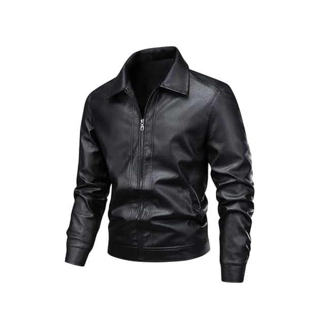COOR] Goat Skin Pocket Trucker Jacket (Black) 正規品 韓国ブランド
