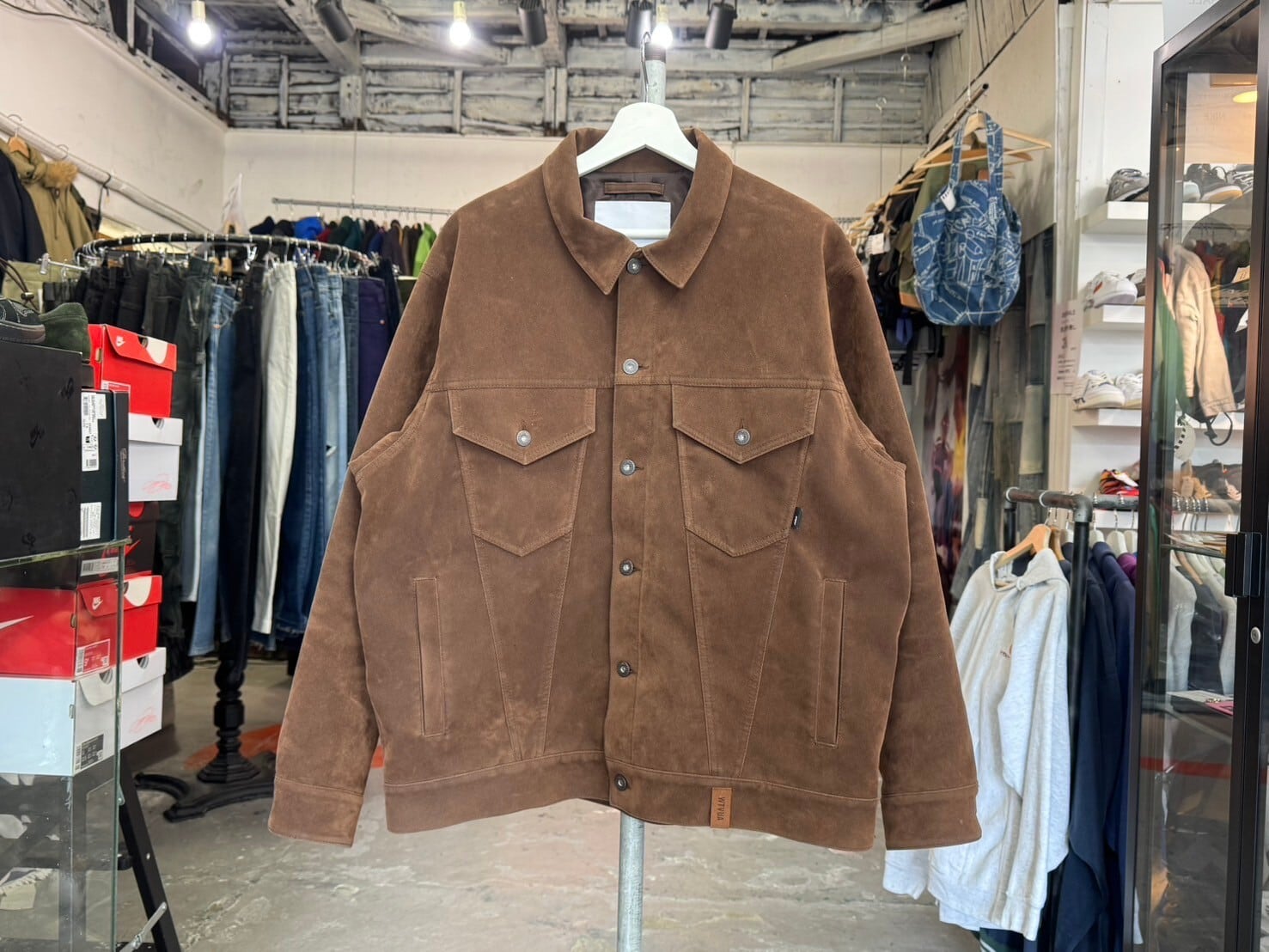 WTAPS JC SYNTHETIC JACKET BROWN 03 242CWDT-JKM01 82315 | BRAND  
