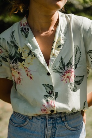 vintage aloha shirt ①