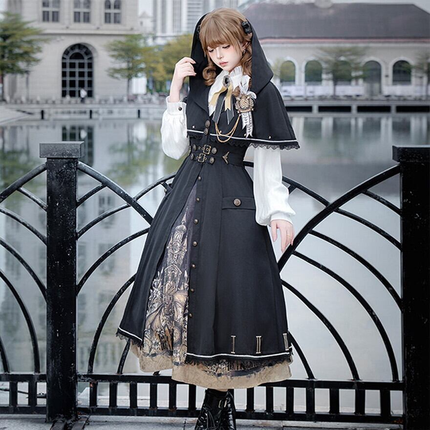 正規品 予約品2月8日発送】ゴスロリ セットアップ 修道院モチーフ