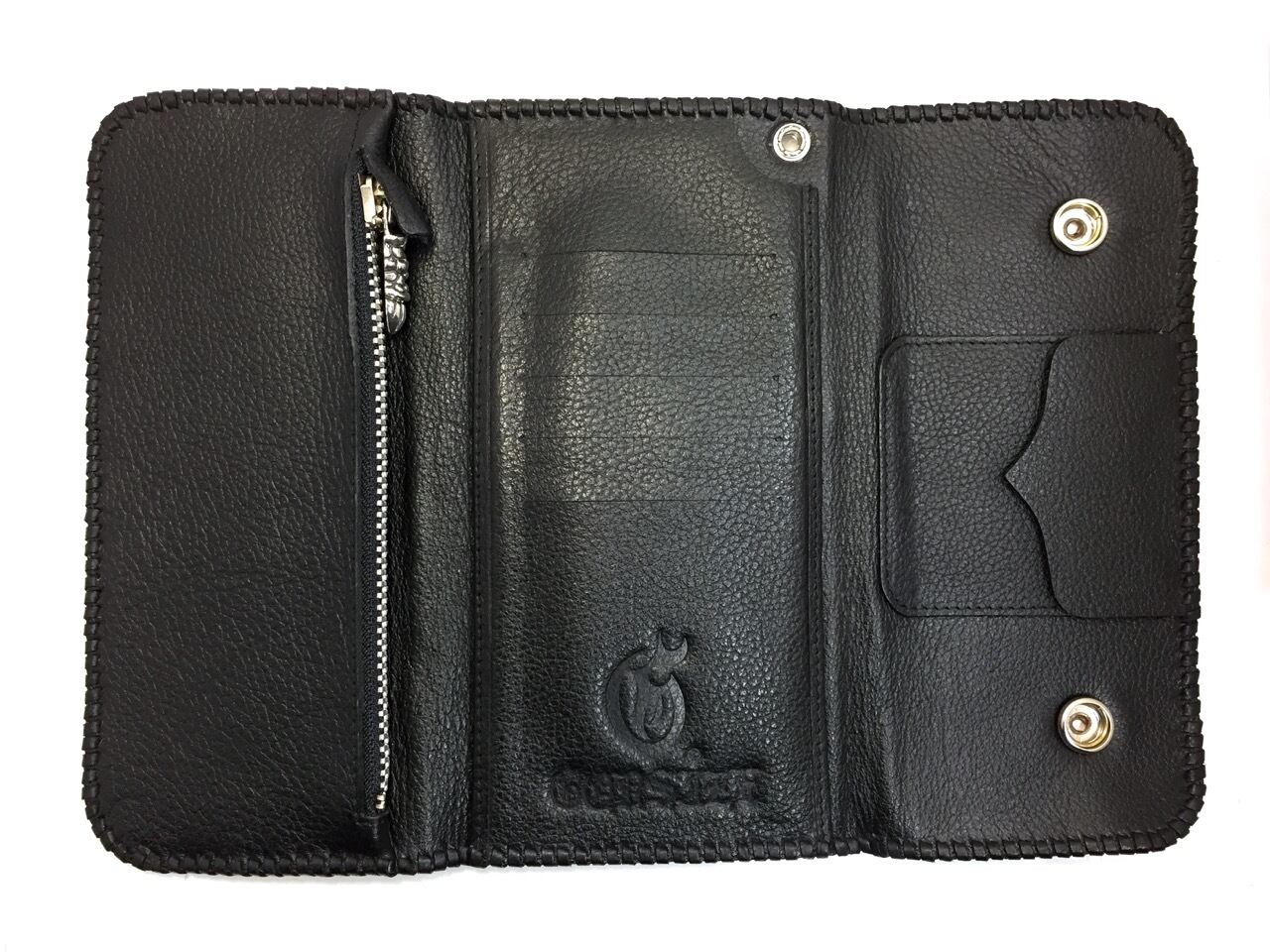 シャークスキンウォレット SHARK SKIN WALLET Spider web Buttons / シャークスキンウォレット