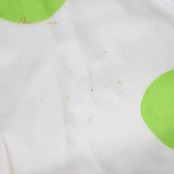 フラメンコ 衣装 ツーピース セットアップ トップス ファルダ スカート 水玉 ドット 梯子リボン レース 白 黄緑 ダンス パーティ 発表会 ホワイト系 グリーン系 フラメンコドレス かわいい スカートボリューム 明るいデザイン おしゃれ ダンス衣装 舞台衣装 ステージ衣装 女性用 ファッション