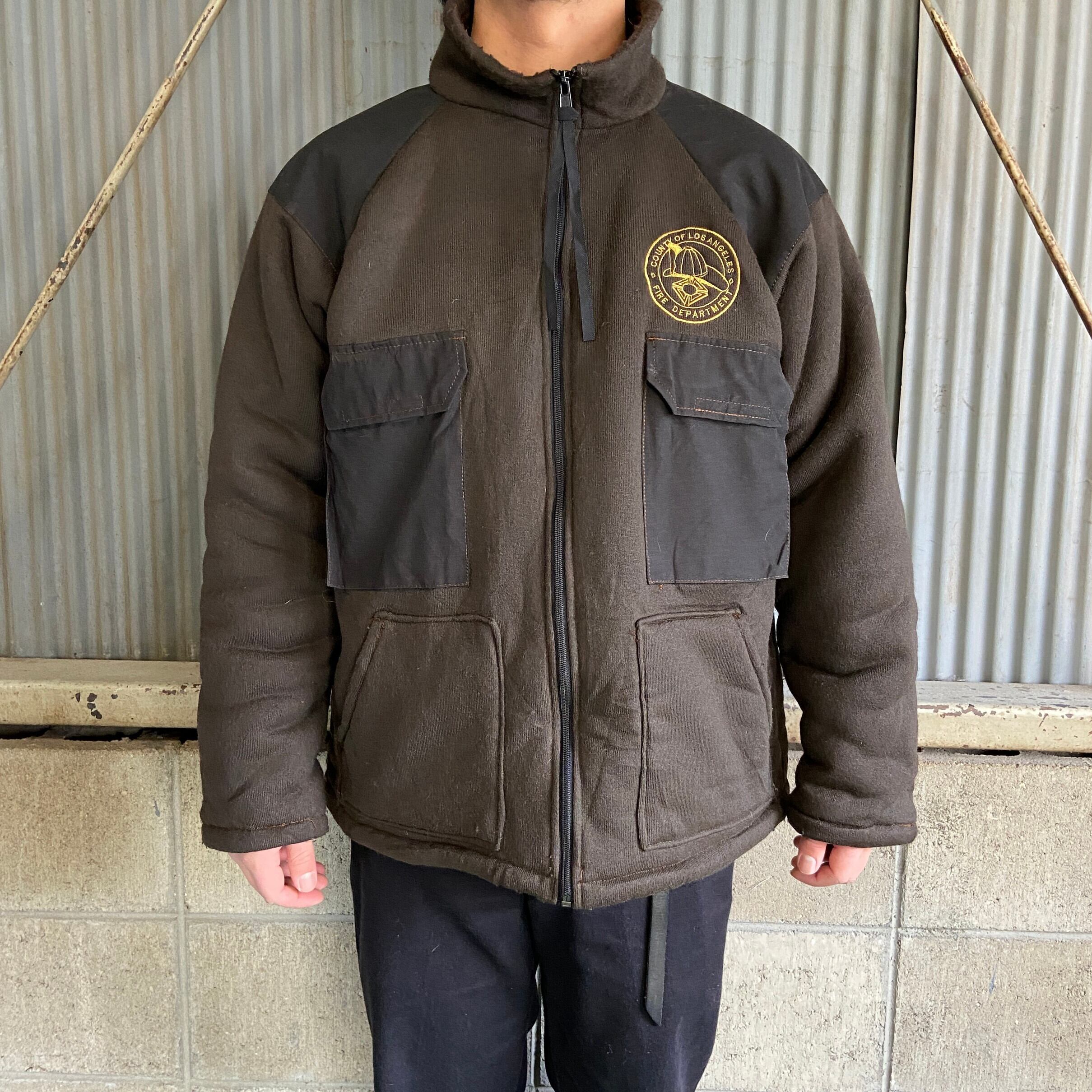 95年納品 U.S.ARMY 米軍実品 ベアージャケット ミリタリー フリース パイルジャケット メンズXL 古着 90s 90年代 ビンテージ  ヴィンテージ ブラウン 茶色 SYNTHETIC FIBER PILE 刺?入り 【ミリタリージャケット】【CP30】【CS2312-30】 |  cave