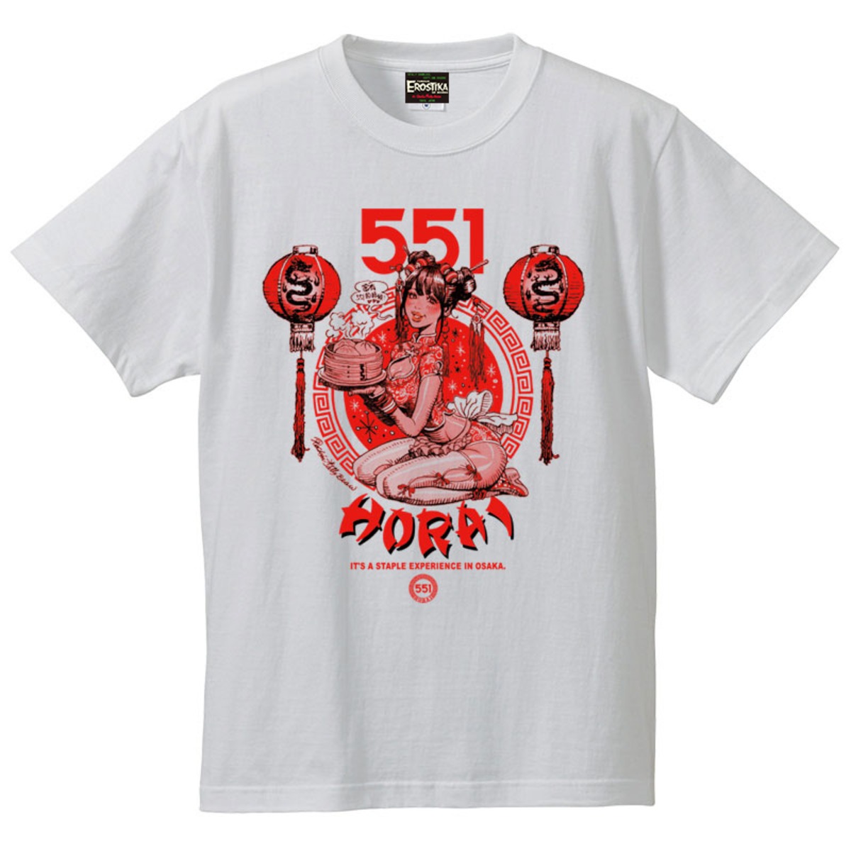 EROSTIKA】エロスティカ “551 HORAI GIRL” T-SHIRT (WHITE) Tシャツ ...