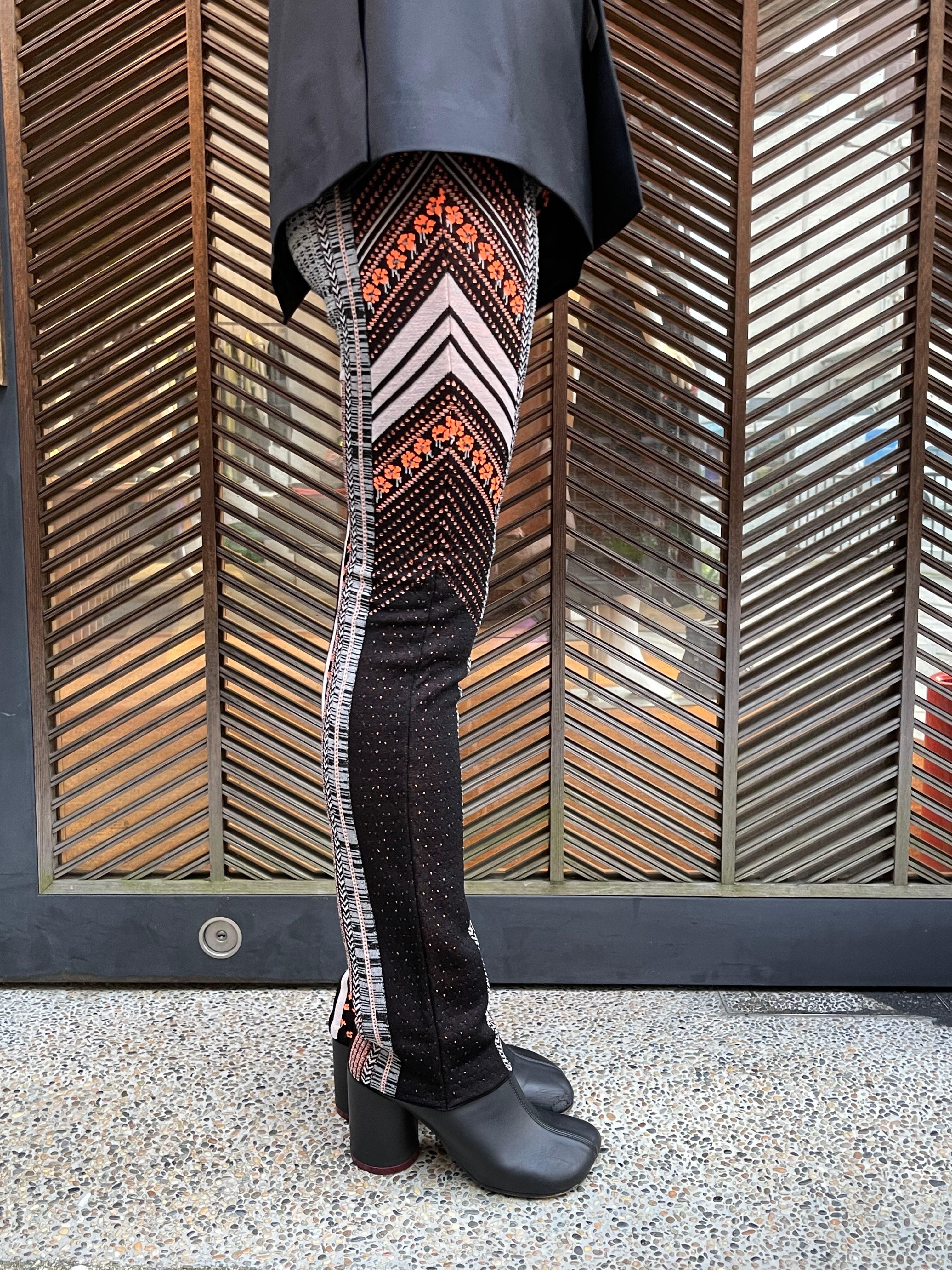 最大級 Mame Osmanthus Motif Jacquard Trousers 1 www.spiralesdelux.fr