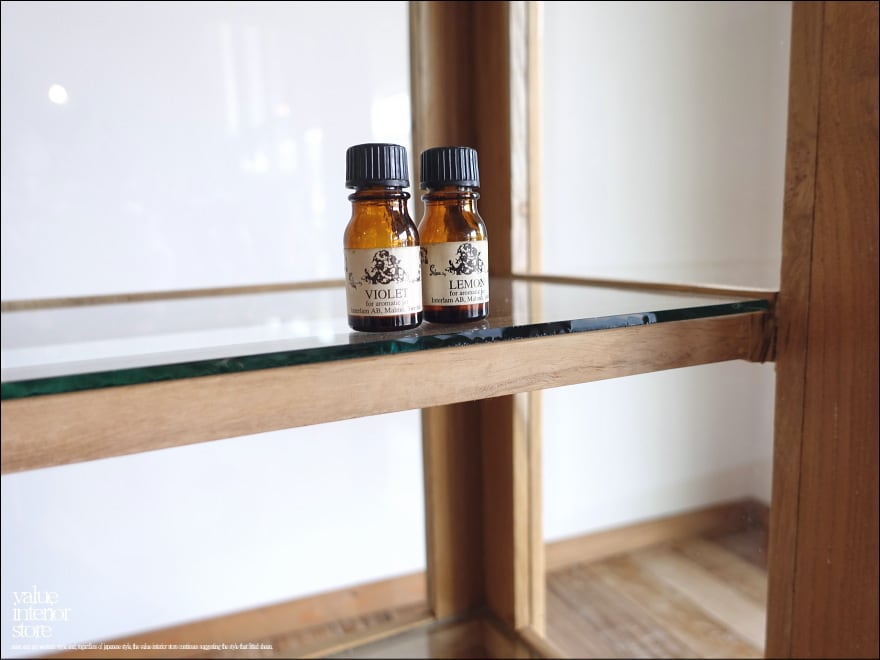 アンティーク 両面 ガラスケース ショーケース 棚 戸棚 無垢材 Showcase 02［ショーケース 02］｜ガラス棚｜Narrative - graf