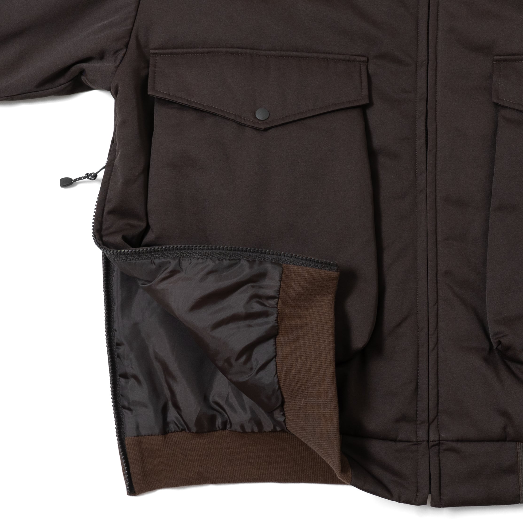 Dark Brown)Brook Padded Jacket