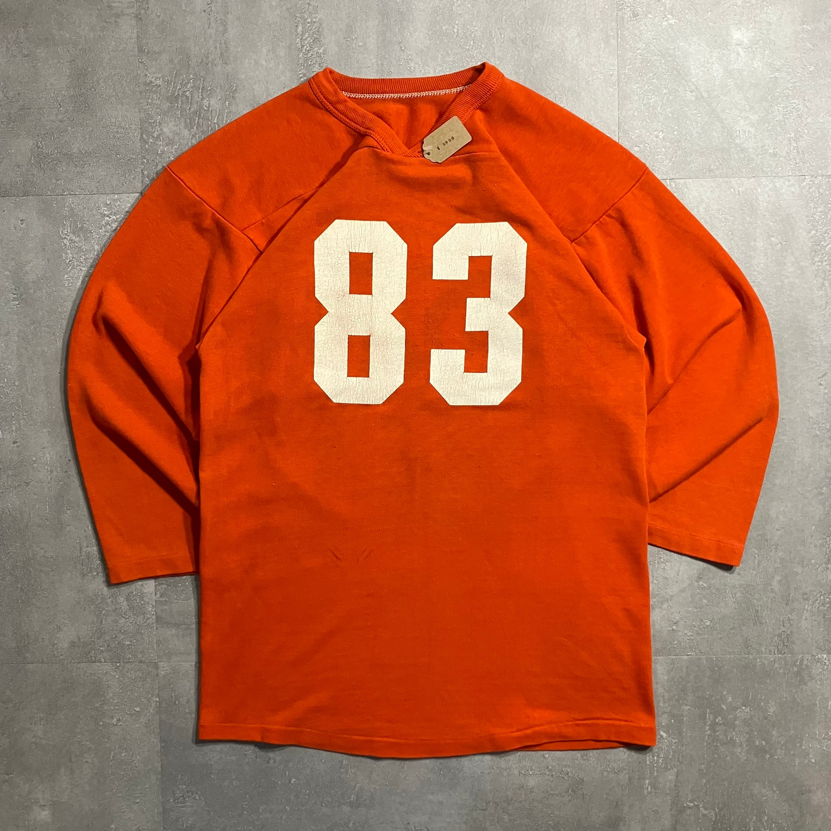 《M size》Russell athletic 80s vintage フットボールTシャツ No.3638