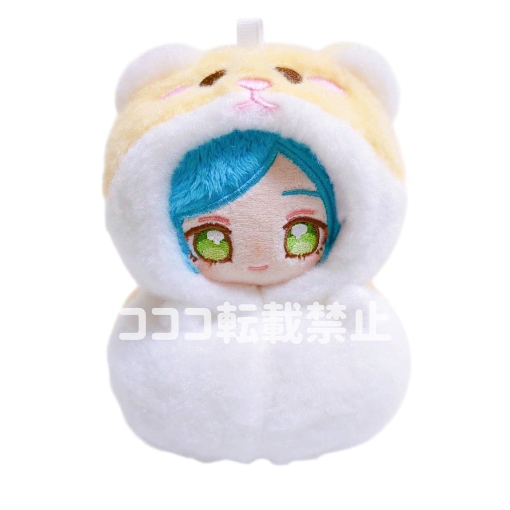 10cmぬい服】もふもふ アニマル 着ぐるみ 動物 三毛猫 ハムスター
