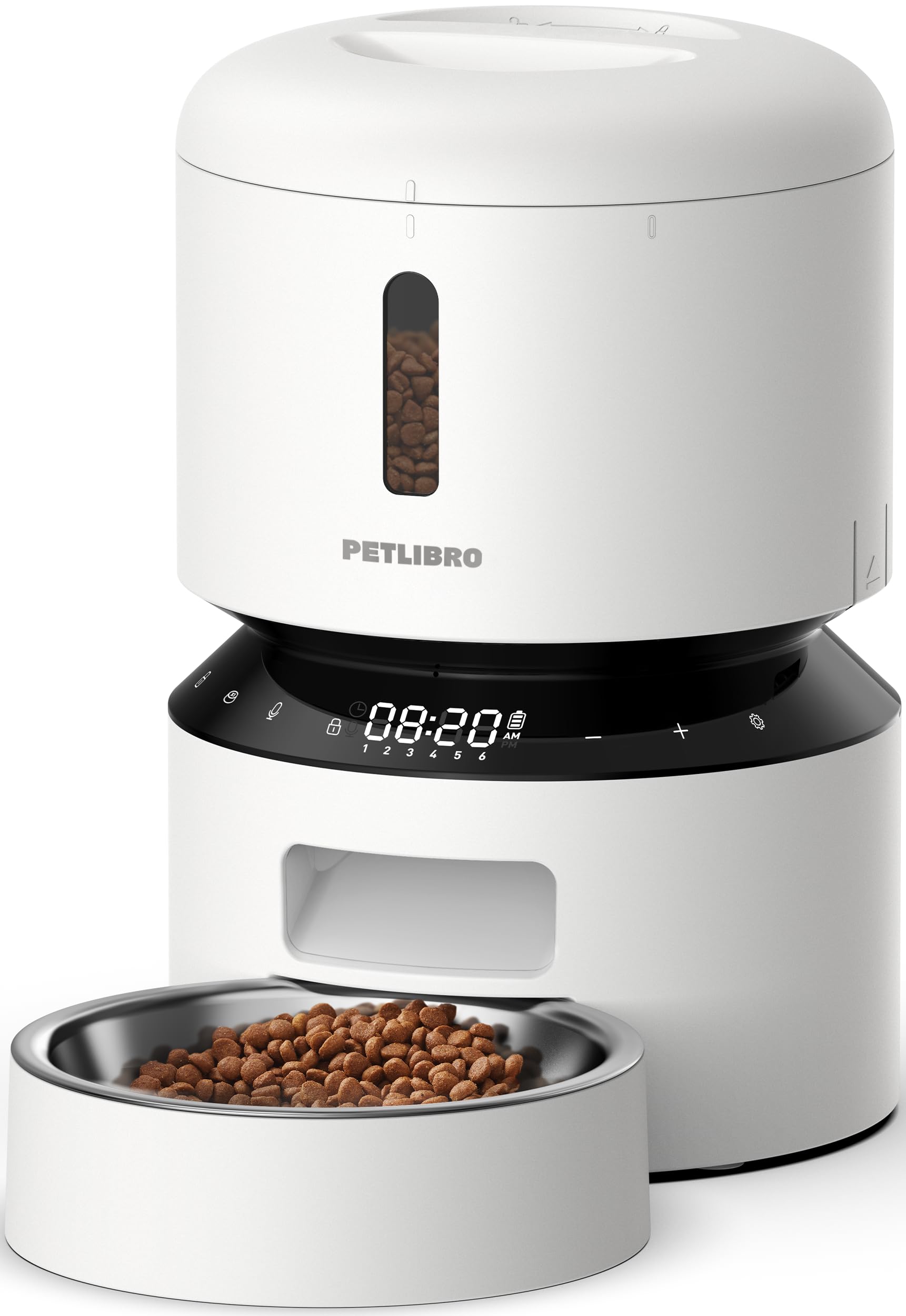 PETLIBRO 自動給餌器 猫 中小型犬用 定時定量 1日6食 自動餌やり機 4