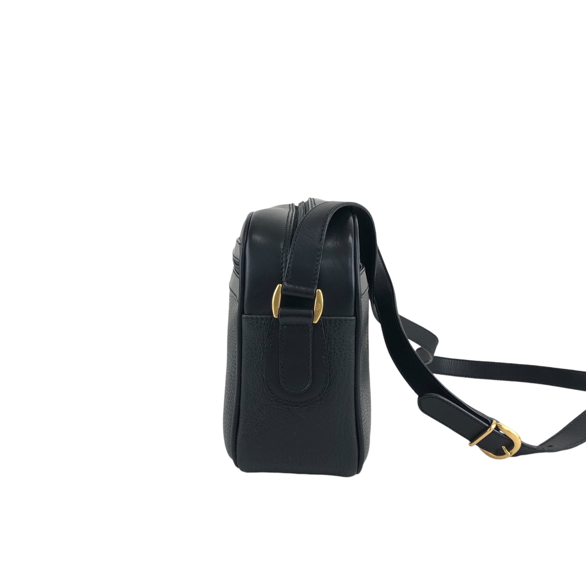 GUCCI グッチ ショルダーバッグ ブラック チャーム レザー vintage