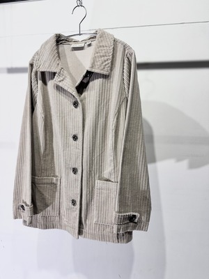 【L's 2X】1990s STUDIO WORKS WOMAN / Corduroy Jacket / 20251259