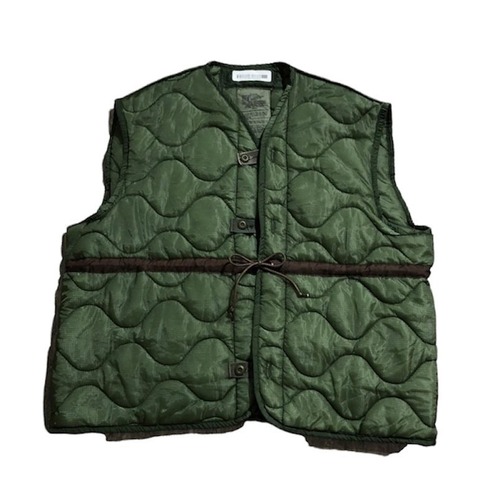 remake U.S.army quilting liner vest (X-LARGE) ③