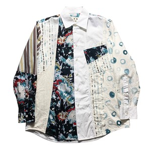 2017AW MARNI patchwork shirt