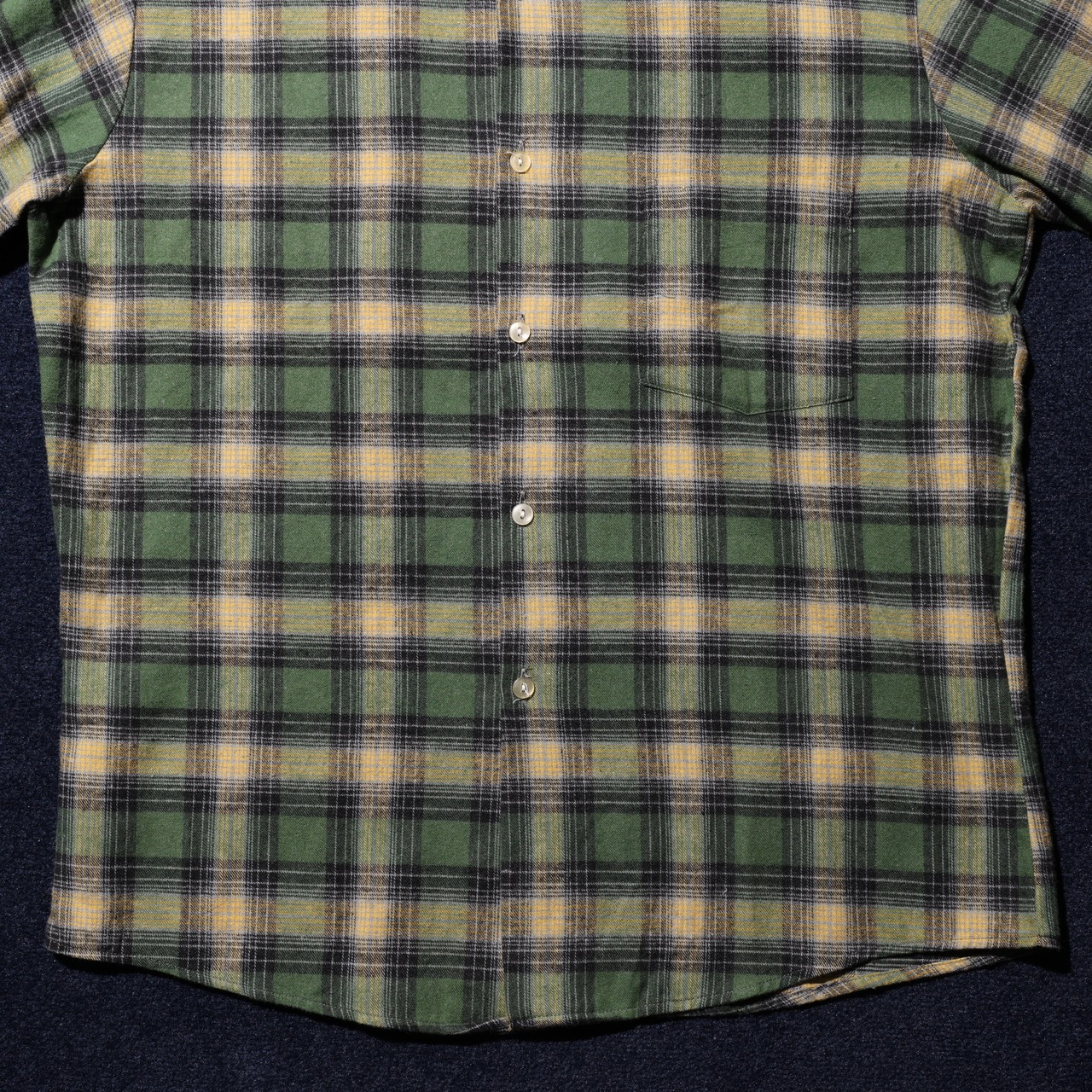 極美品 M 70s 80s JCPenney 長袖 ネルシャツ