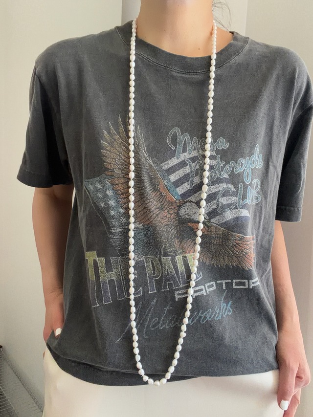 【Infinity】All-Knot Endless Pearl Necklace (120cm)