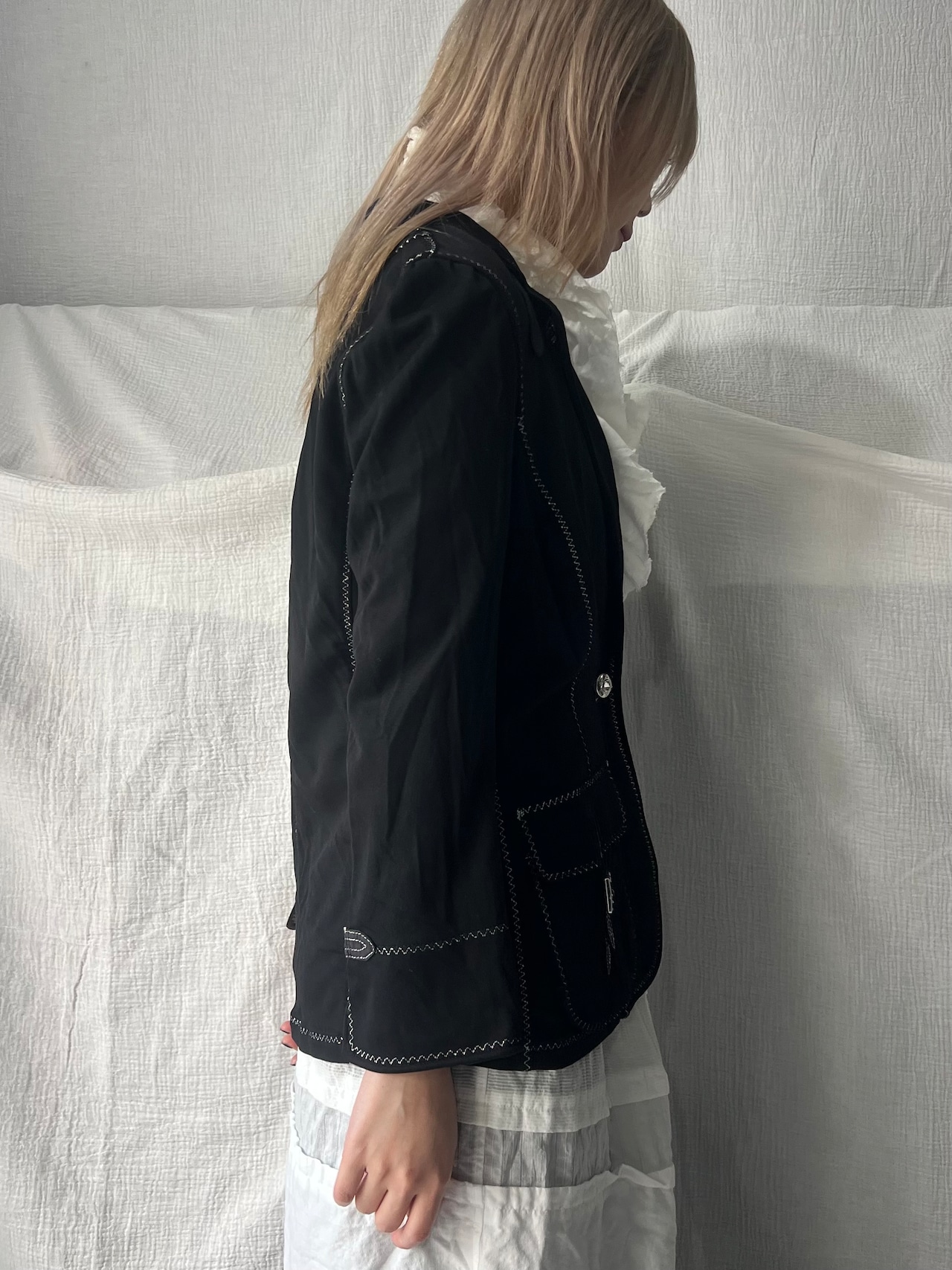 "unknown" Silver Stitch Gimmick Jacket