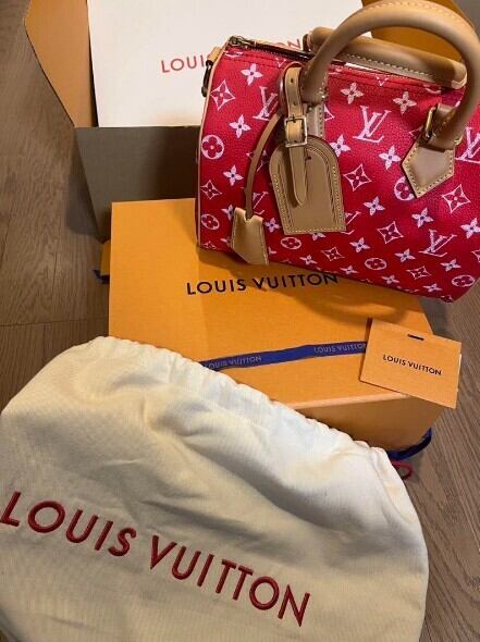 LOUIS VUITTON ルイヴィトン ファレルスピーディ 25 赤色 | amsterdam 
