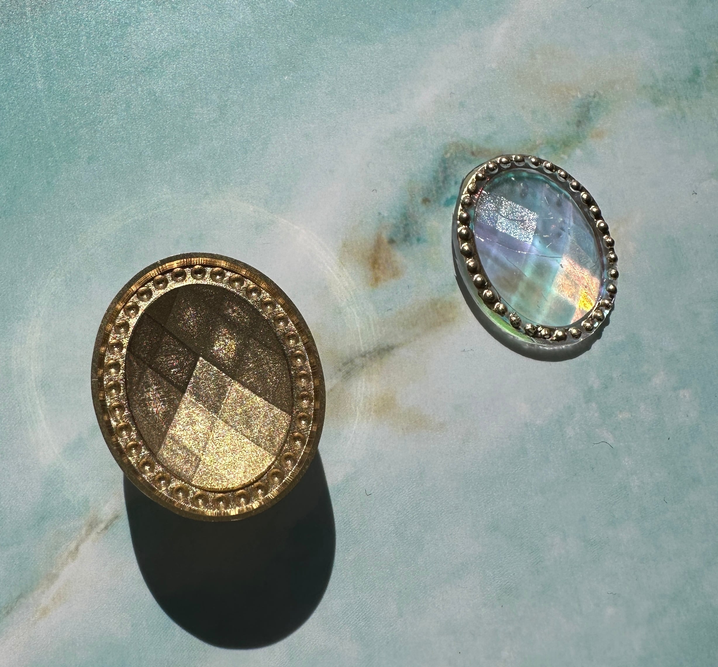 スタンプ(3Dジュエル/オーバル)