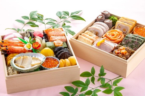 12月30日お届け 美食良菜 和洋二段重 3人前