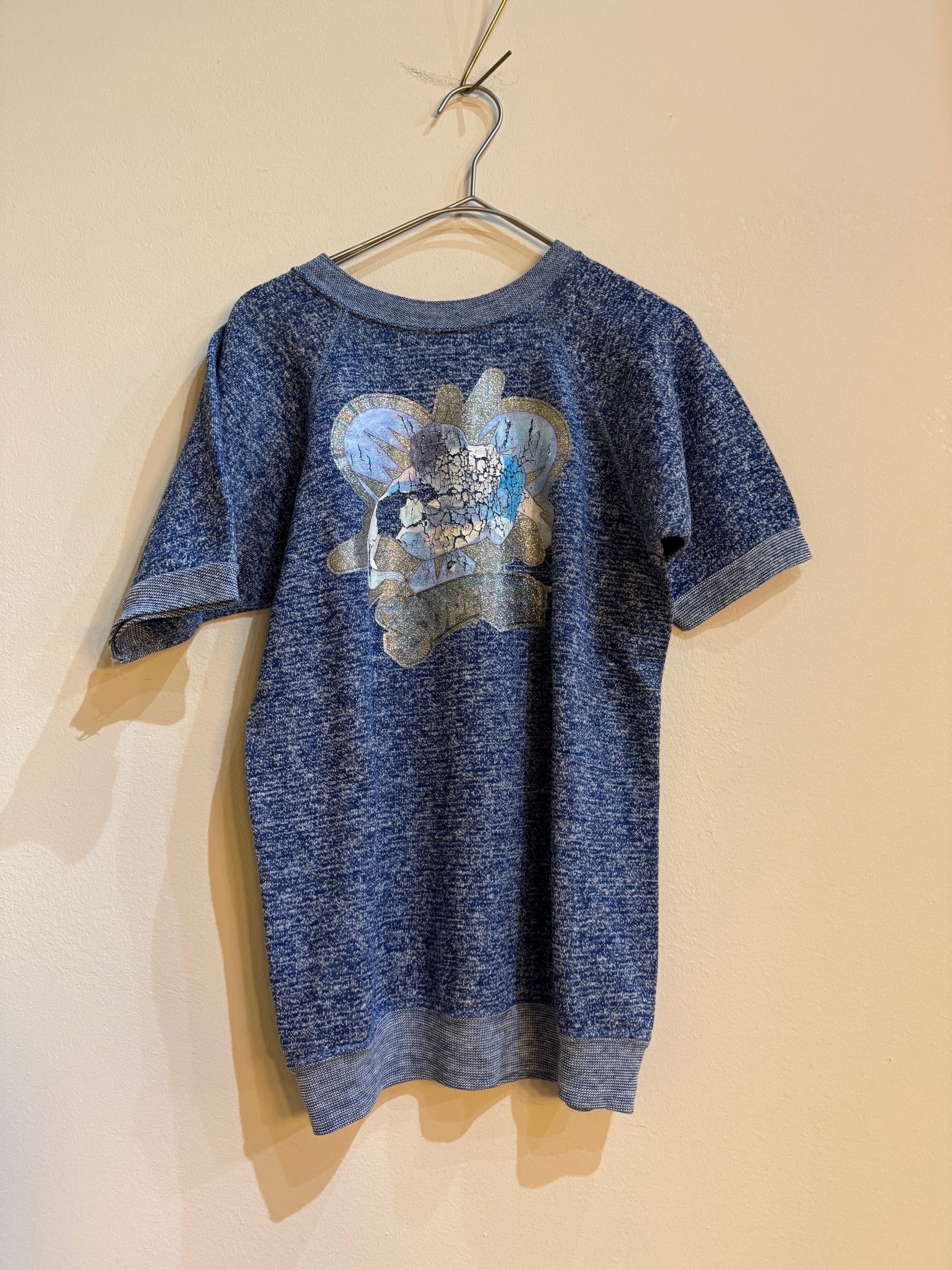 1979`s SUPERMAN グリッターラメプリントスウェット