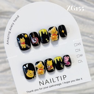 ZG155 ネイルチップ サイズXS/S/M/L Lサイズあり