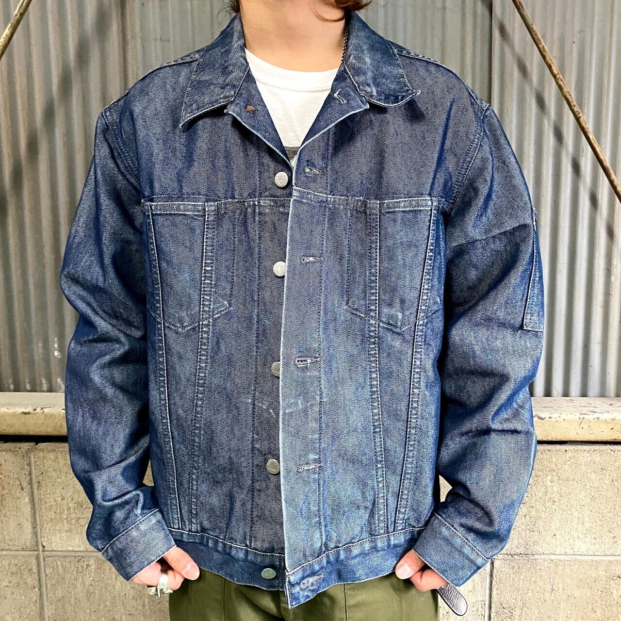 Levi's リーバイス シルバータブ デニムジャケット メンズL 古着