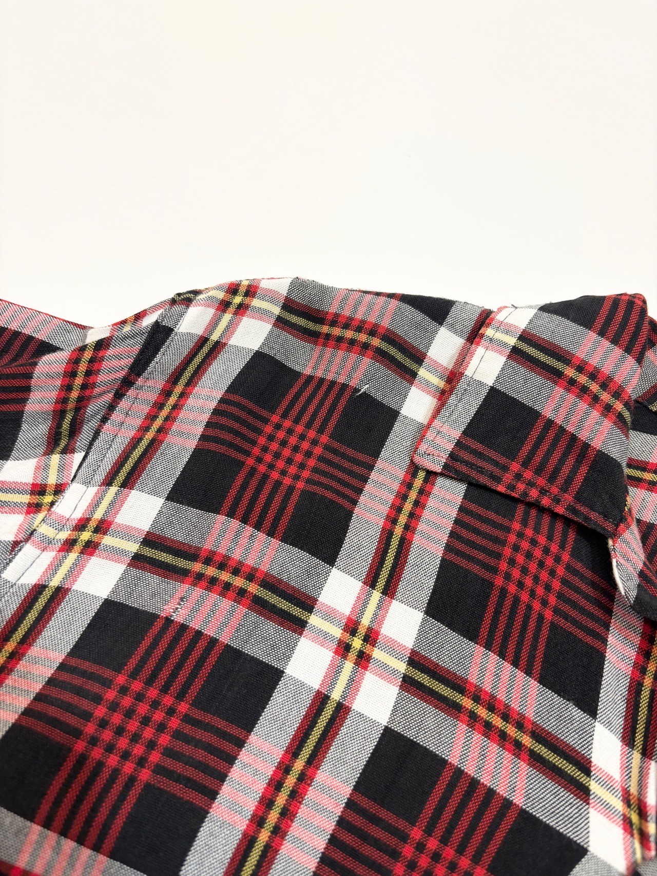 60s Arnold Constable RAYON OPEN COLLAR SHIRT Size M