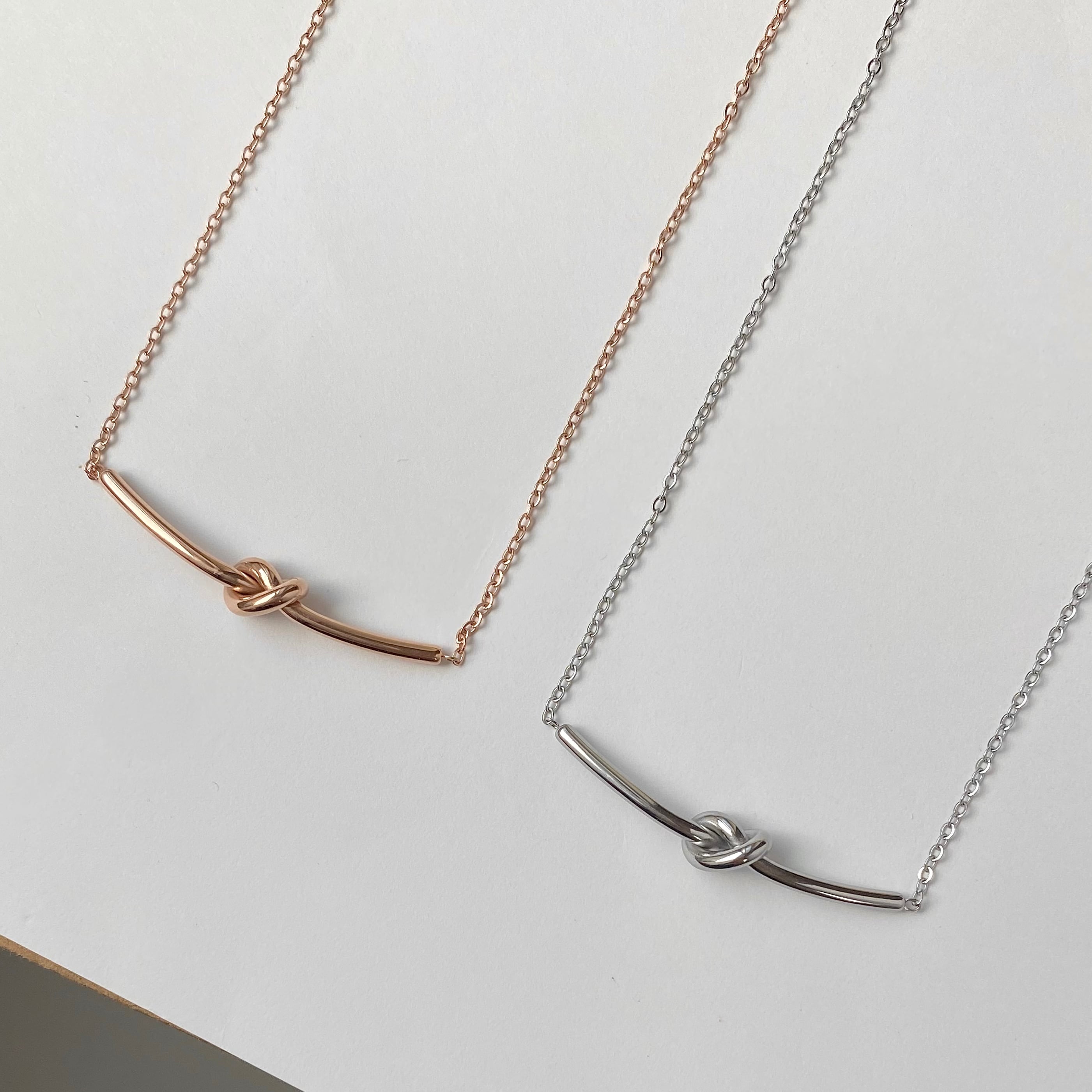 ノット バーデザイン ネックレス MN180 | emu