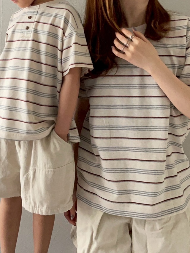 【ORIGINAL】bitter stripe T（kids即納）