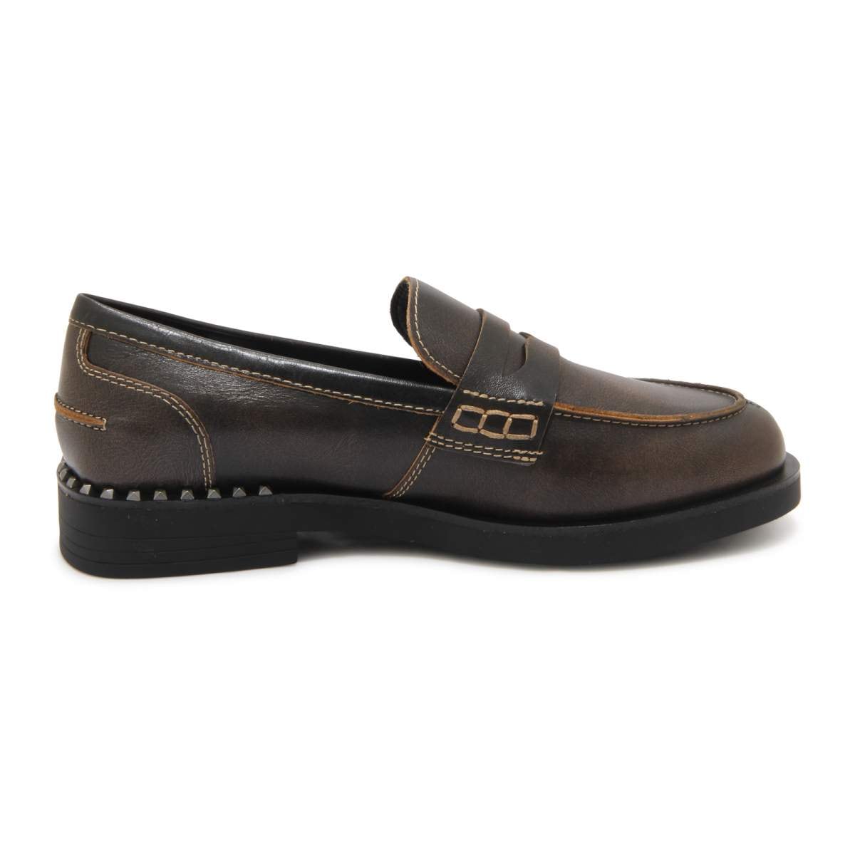 TOD'S トッズ レディース ローファー レザー ブラウン | Modasalon