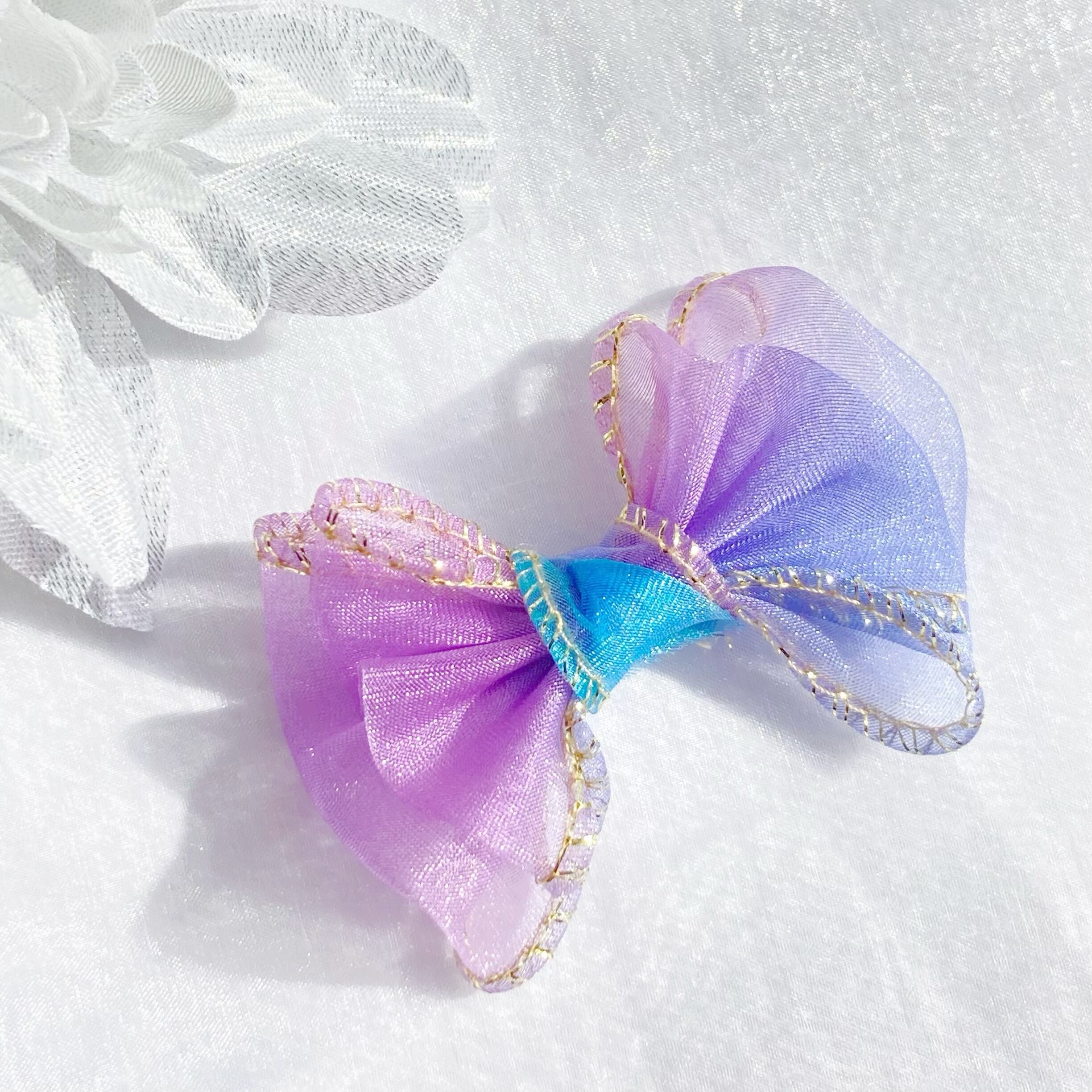 節分⭐️限定【オーダー♡鬼リボン】ヘアクリップ　ヘアピン　ヘアゴム　ベビー　キッズ オーダー♡鬼リボン】ヘアクリップヘアゴムベビーキッズ節分