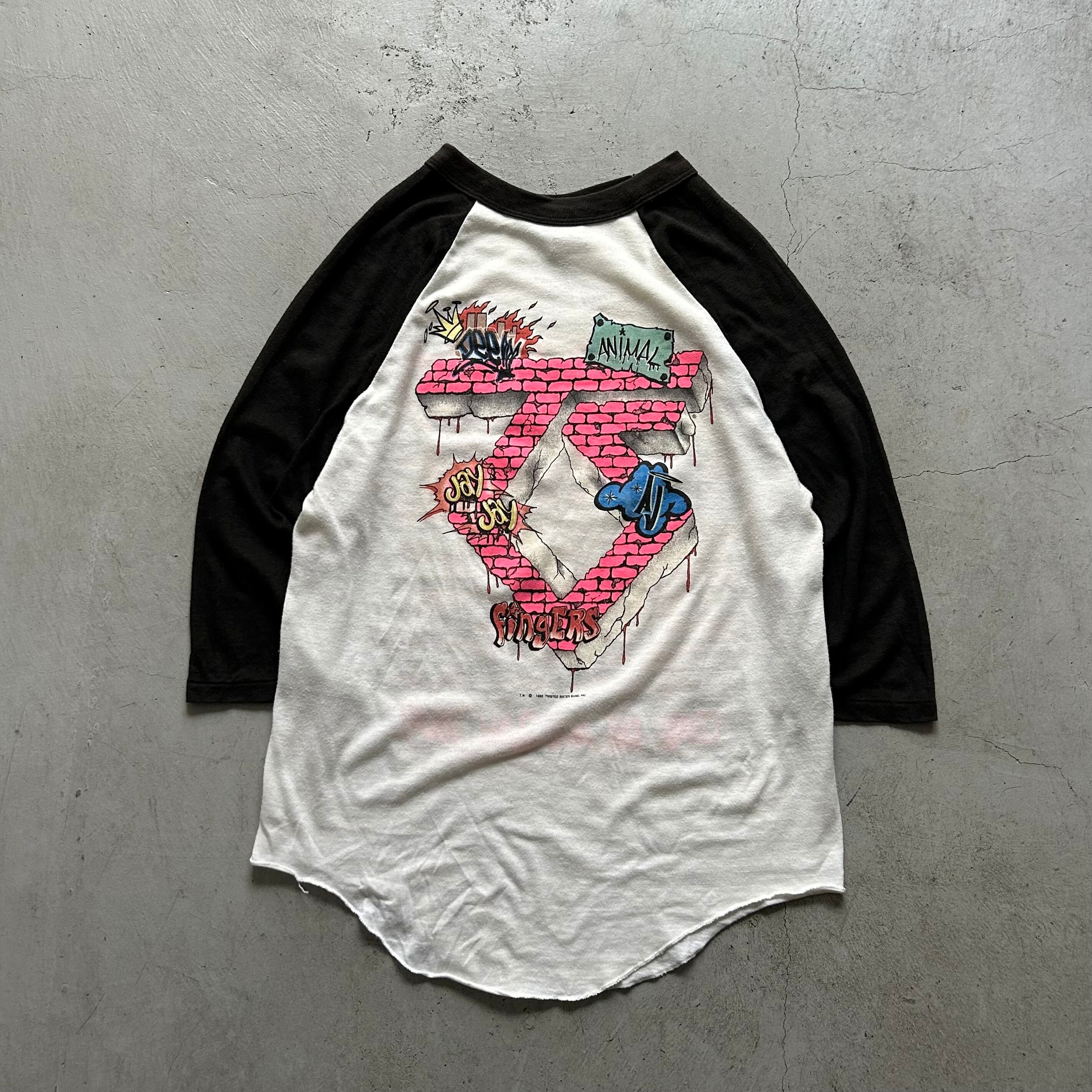 1985s Twisted Sister Come Out and Play tour raglan sleeve T-shirt【高円寺店】