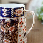 Diamond China Imari|英国アンティーク ダイヤモンドチャイナ ジャグ ピッチャー thumbnail 5