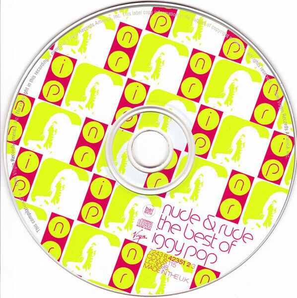 洋楽 Iggy Pop Nude&Rude Best LP UK Original IGGY POP/nude＆rude the best of iggy pop | RECORD SHOP CONQUEST