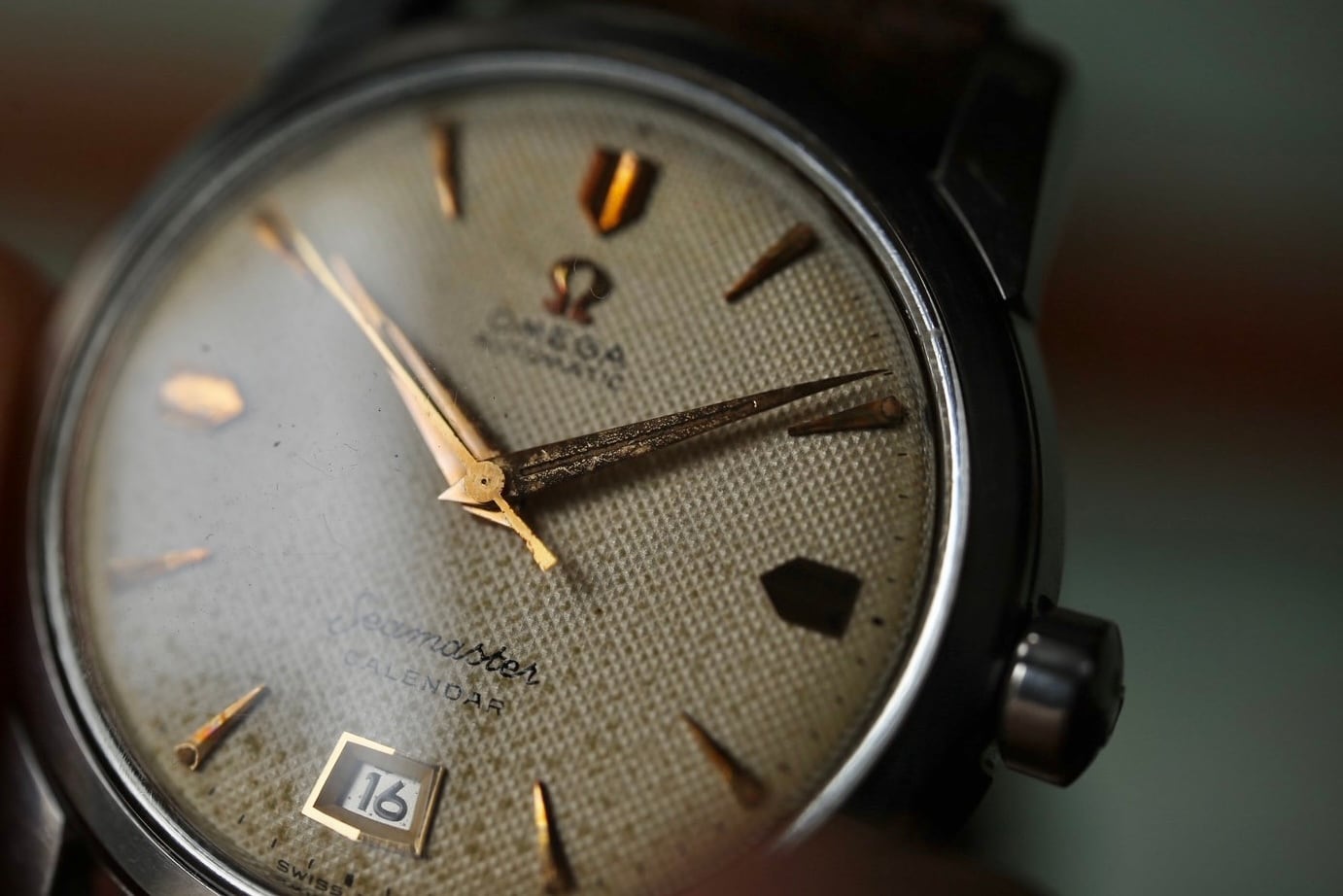 OMEGA】 1955年製 オメガ 『シーマスターカレンダー 1st』 後期型