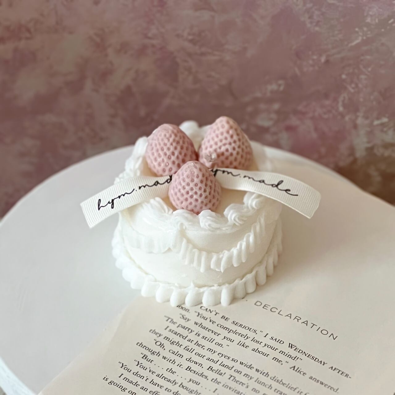 ♥ケーキキャンドル♥韓国インテリア 結婚式のウェルカムスペース装飾