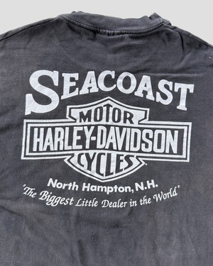 -Harley Davidson- Vintage 00s M Print T-shirt made in USA