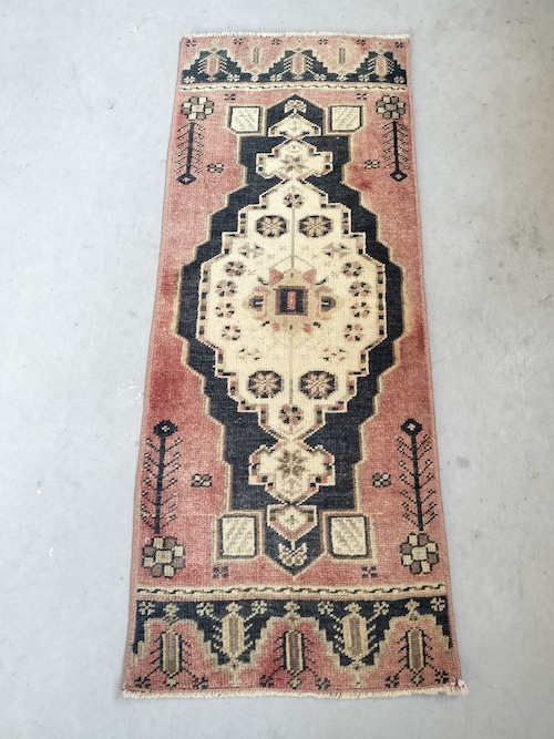 Turkish small rug 99✕38cm No.439