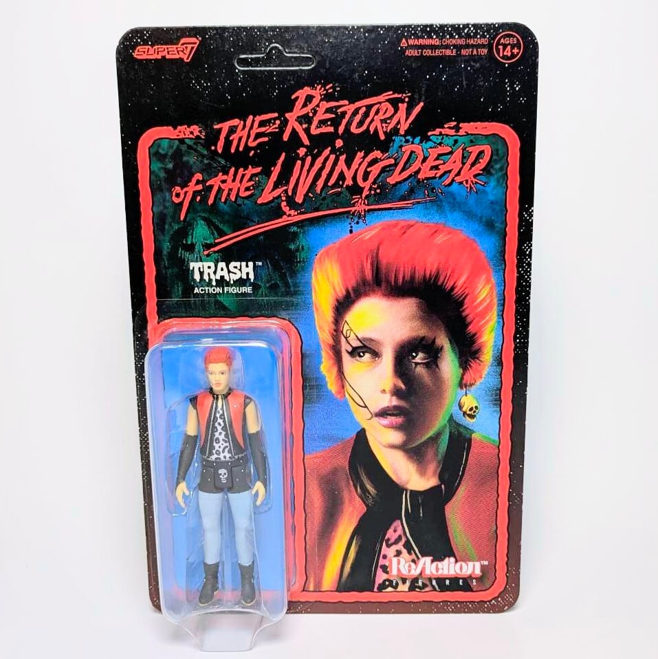 リ・アクション アクションフィギュア 【  バタリアン /トラッシュ / Zombie Trash / RETURN OF THE LIVING DEAD】〚アメリカン雑貨 アメトイ〛