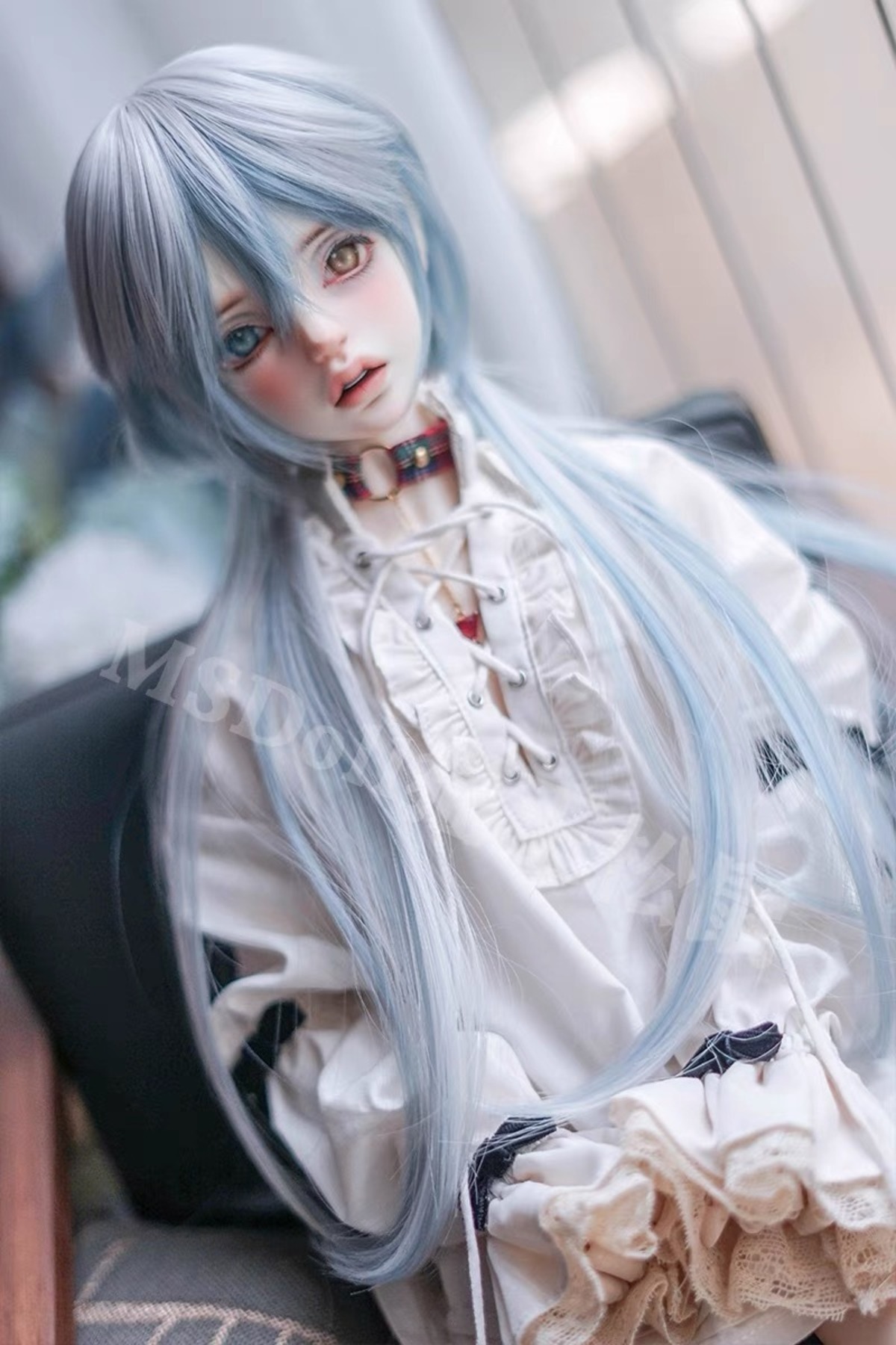 全4色！ウルフカット セットウィッグ BJD 1/3 1/4 1/6 MDD KUMAKO 