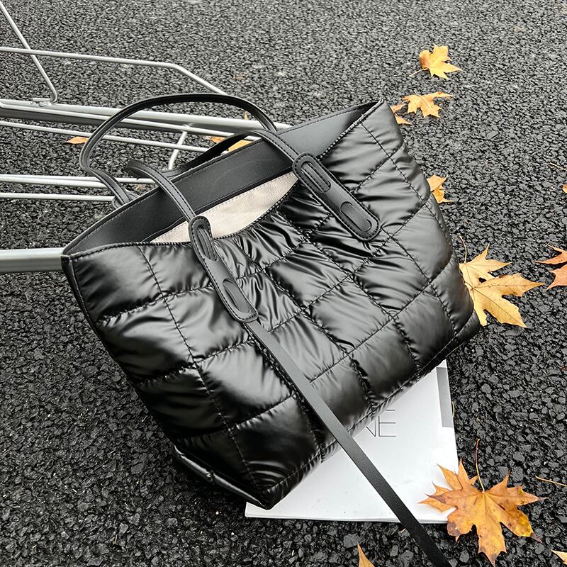 ジャケット スタイルショルダーバッグ コットン オータム 秋物 ウィンター 冬物 トートバッグ 手作りハンドバック25882757744