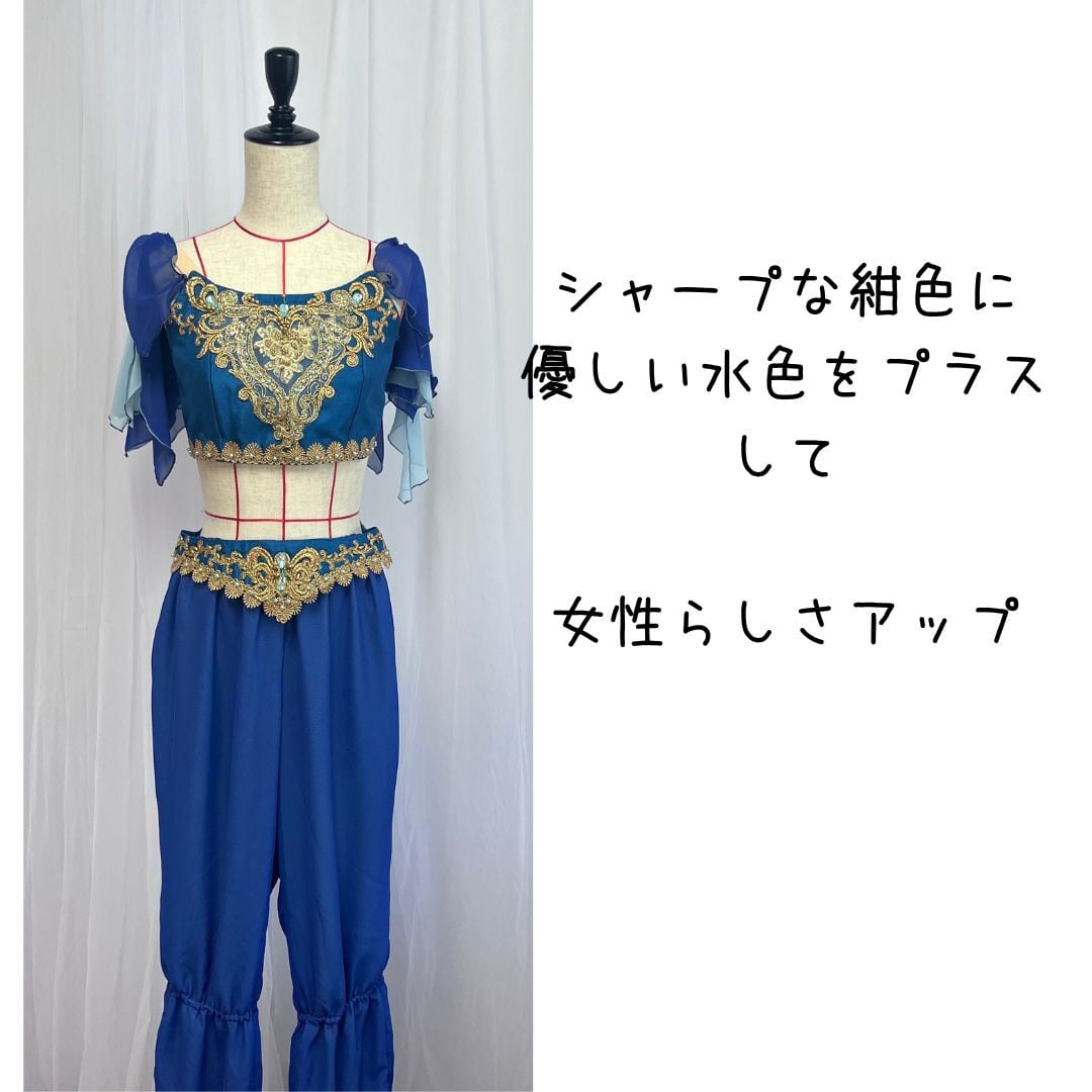 C-19cT 海賊セパレートパンツネイビー （M/L）《バレエ衣装》 | バレエ