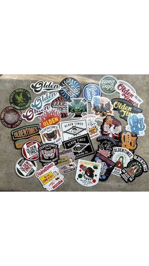 【定番/ステッカー5Pセット】STICKER 5PSET